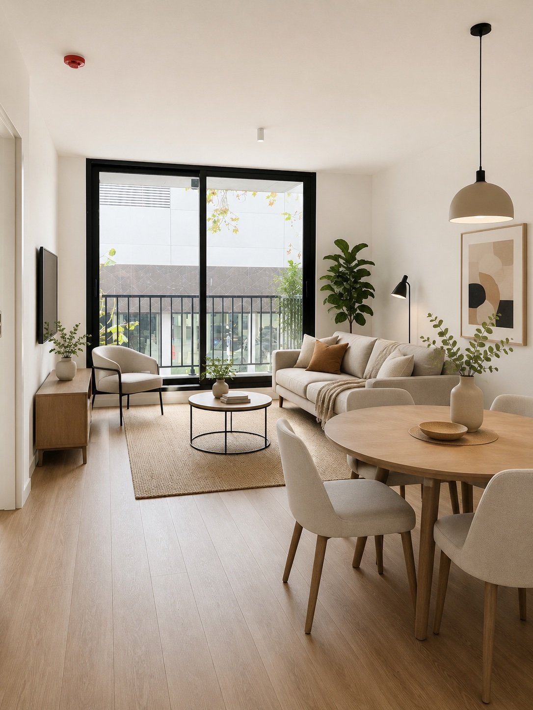Living comedor amoblado